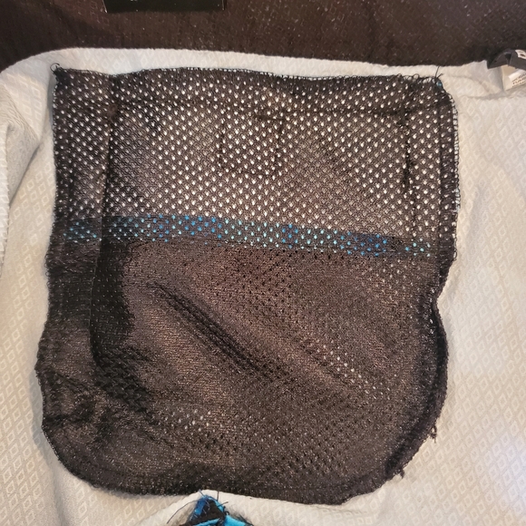 BNWT Burnside Ladies Dobby Stretch Board Shorts Blue with Palm Trees Large - Picture 9 of 10